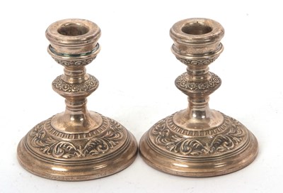 Lot 73 - A pair of Elizabeth II silver dressing table...