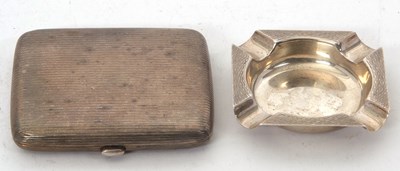 Lot 92 - Mixed Lot: A late Victorian silver cigarette...