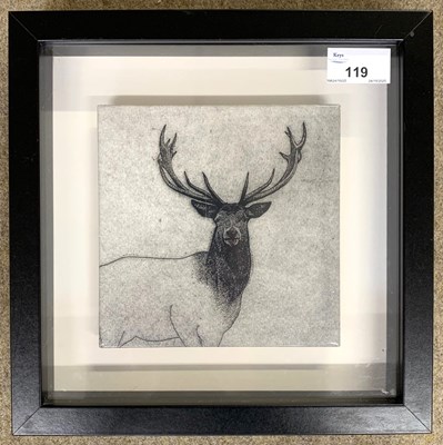 Lot 119 - Guy Allen (British, b.1987), 'Gunton Stag'...