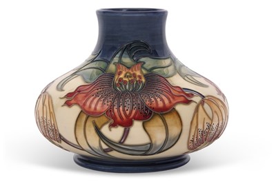 Lot 53 - A Moorcroft vase of squat ovoid form with...