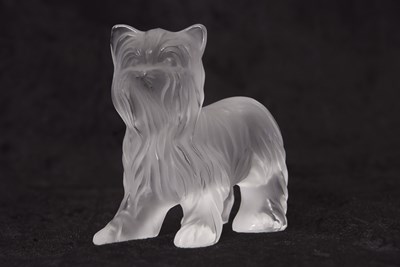 Lot 13 - A Lalique model of a dog