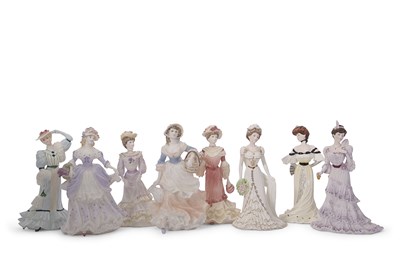 Lot 29 - Collection of Coalport "Golden Age" figures...