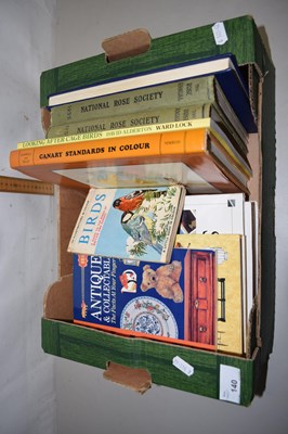 Lot 140 - A box of books to include antiques interest
