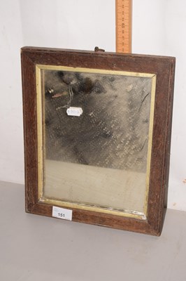 Lot 151 - Small wall mirror