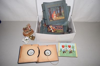 Lot 169 - A collection of vintage albums of children's...