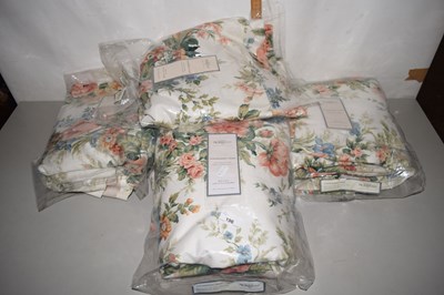 Lot 196 - Morris & Co strawberry thief pair of curtains,...