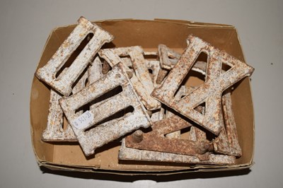 Lot 197 - A box of iron Roman numerals