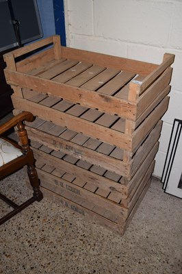 Lot 239 - A group of six wooden fruit trays