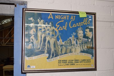 Lot 248 - Paramount Film Service lobby display poster A...