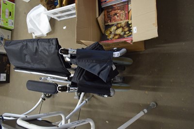 Lot 853 - FOLDING WHEELCHAIR