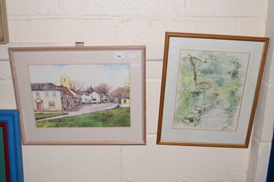 Lot 264 - Keith Johnson coloured print of Hingham...