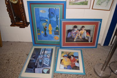 Lot 265 - Group of four various modern art prints