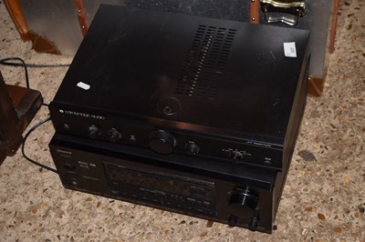 Lot 337 - Cambridge Audio integrated amplifier and an...