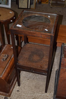 Lot 344 - A converted Georgian mahogany washstand