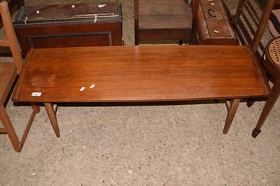 Lot 359 - A retro teak finish coffee table
