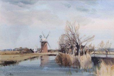 Lot 469 - Leslie L.H. Moore (1907-1996), Horsey Windpump,...