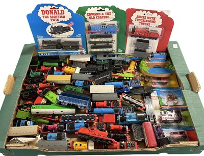 Lot 98 - ONE BOX: Various ERTL and other Thomas the...