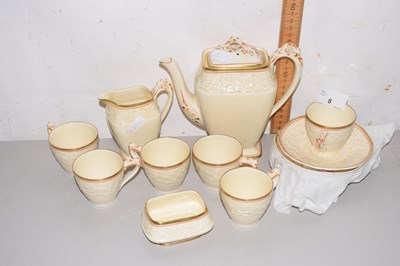 Lot 8 - A Crown Ducal coffee set