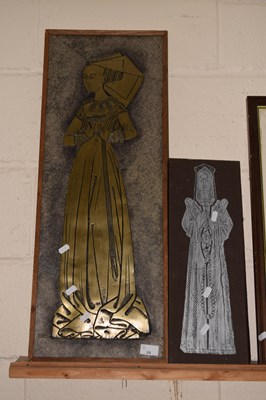Lot 24 - Reproduction wall plaque formed as an antique...