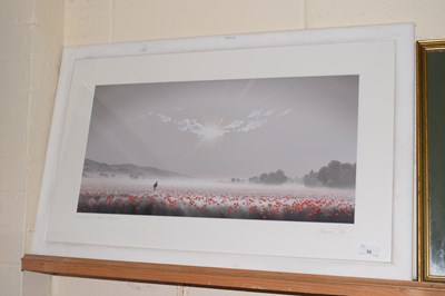 Lot 30 - Modern coloured print Homecoming for a Soldier