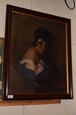 Lot 33 - 20th Century school oil on canvas female...
