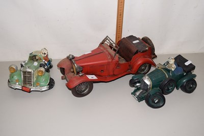 Lot 44 - Three model vintage cars