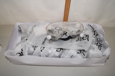 Lot 45 - Box of safety goggles