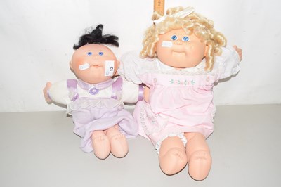 Lot 52 - Two vintage Cabbage Patch dolls
