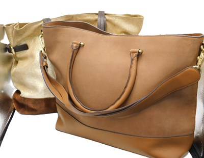 Lot 124 - Two bags by Boden: to include a tan leather...