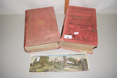 Lot 62 - Two Kelly's Directories Norfolk & Suffolk 1929...