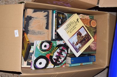 Lot 110 - One box of various mixed books