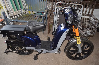 Lot 398 - A Chinese electric bike with basket