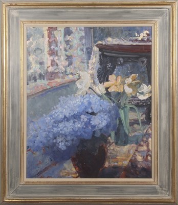 Lot 504 - Geoffrey Chatten (1938-2025) Interior scene...