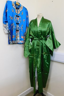 Lot 20 - A late 20th Chinese embroidered jacket, size M,...
