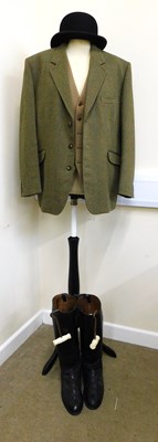 Lot 214 - A gentleman's wool tweed jacket by John G...