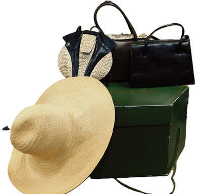 Lot 105 - A Harrods straw hat by Philip Somerville,...