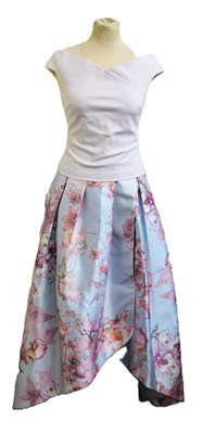 Lot 67 - A skirt and co-ord top by Coast, with floral...