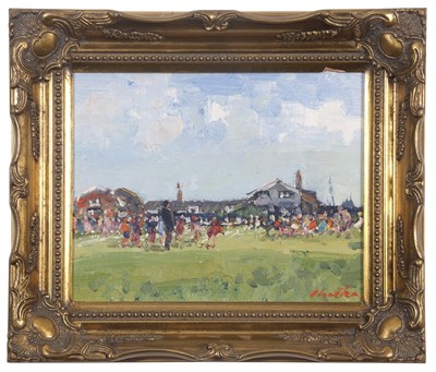 Lot 447 - Geoffrey Chatten (1938-2025), School playing...