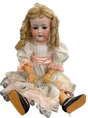 Lot 325 - A Heubach koppelsdorf bisque headed doll with...
