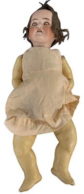 Lot 330 - A large Heubach koppelsdorf bisque headed doll...