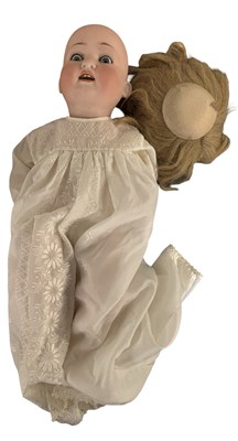 Lot 331 - A large Heubach Koppelsdorf bisque headed doll...