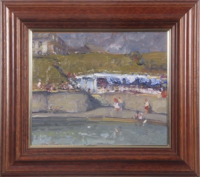 Lot 514 - Geoffrey Chatten (1938-2025), Coastal scene,...