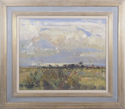 Lot 451 - Geoffrey Chatten (1938-2025) 'Cattle Marsh,...