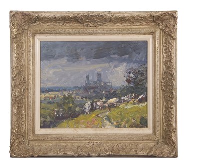 Lot 503 - Geoffrey Chatten (1938-2025), Lincoln, oil on...