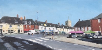 Lot 468 - Paul Rowland (British, contemporary), 'Market...