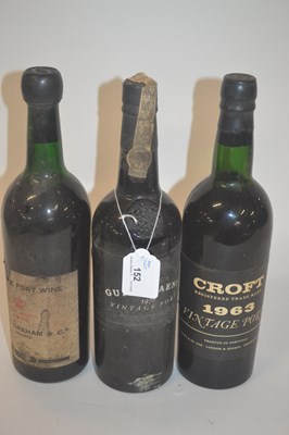 Lot 152 - Port: to include W & J Graham's & Co. Vintage...