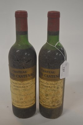 Lot 137 - Two bottles of Chateau Boyd-Cantenac Grand Cru...
