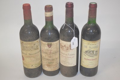 Lot 143 - Chateau de Fonbel Saint Emillion Grand Cru...