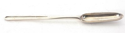 Lot 178 - A George II silver double ended marrow scoop...