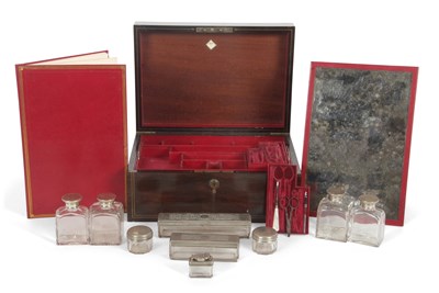 Lot 244 - An early 19th Century rosewood vanity and...